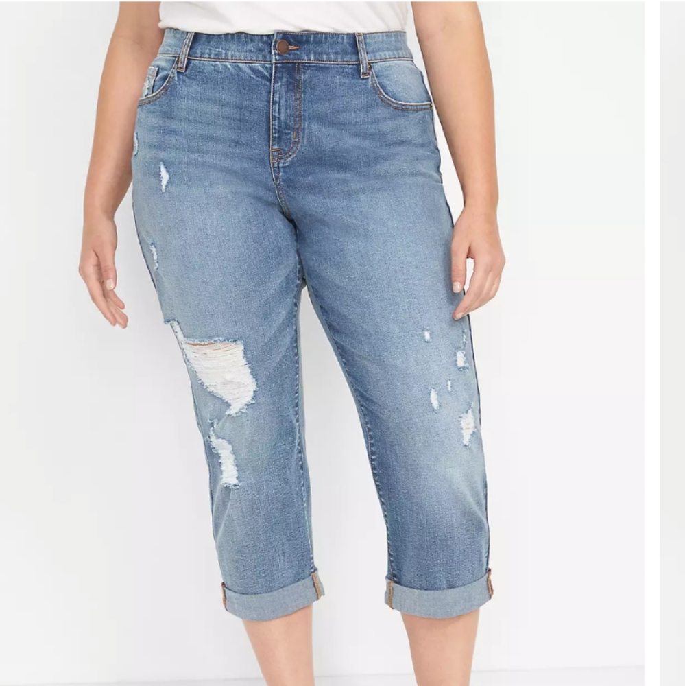Boyfriend Capri Jean